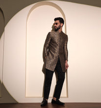 Load image into Gallery viewer, Kanishka Jacquard Indo-Western Set (Set of 2)