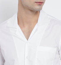 Load image into Gallery viewer, White Cuban Style Shirt