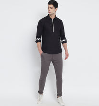 Load image into Gallery viewer, Black Zipper