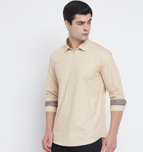 Load image into Gallery viewer, Beige Zipper