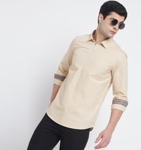 Load image into Gallery viewer, Beige Zipper