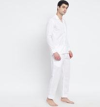 Load image into Gallery viewer, White Pyjama Set