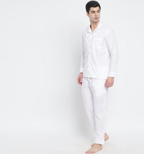 Load image into Gallery viewer, White Pyjama Set