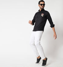 Load image into Gallery viewer, Skull Embroidery Shirt