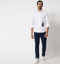 Load image into Gallery viewer, Classy Panda Embroidery Shirt