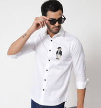 Load image into Gallery viewer, Teddy Embroidery Shirt