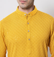 Load image into Gallery viewer, Zard Embroidered Sequin Kurta