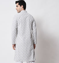 Load image into Gallery viewer, Aayan Sequin Chikankari Cotton Kurta