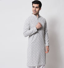 Load image into Gallery viewer, Aayan Sequin Chikankari Cotton Kurta