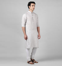 Load image into Gallery viewer, Ash Linen Kurta