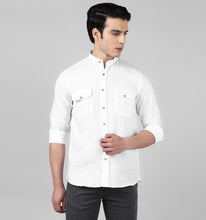 Load image into Gallery viewer, Coconut Pure Linen Shirt