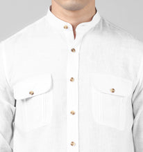 Load image into Gallery viewer, Coconut Pure Linen Shirt
