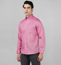 Load image into Gallery viewer, Fuscia Pure Linen Shirt