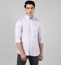 Load image into Gallery viewer, Lavender Pure Linen Shirt