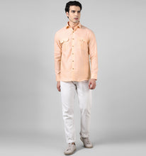 Load image into Gallery viewer, Saffron Pure Linen Shirt