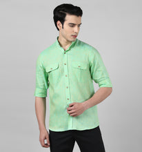 Load image into Gallery viewer, Mint Linen Shirt