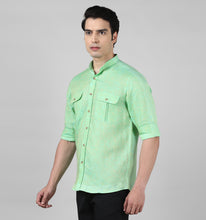 Load image into Gallery viewer, Mint Linen Shirt