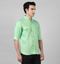 Load image into Gallery viewer, Mint Linen Shirt