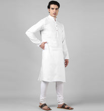 Load image into Gallery viewer, Feather Linen Kurta