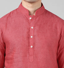 Load image into Gallery viewer, Ruby Linen Kurta