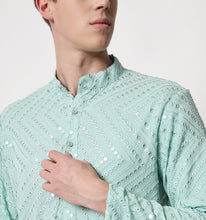 Load image into Gallery viewer, Saanjh Embellished Kurta