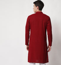 Load image into Gallery viewer, Ruhaan Embroidered Sequin Kurta