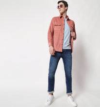 Load image into Gallery viewer, Coral Corduroy Overshirt