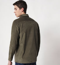 Load image into Gallery viewer, Olive Corduroy Overshirt
