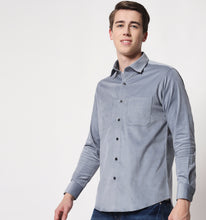 Load image into Gallery viewer, Grey Corduroy Shirt