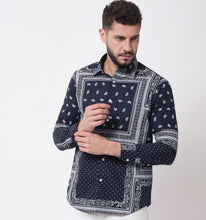 Load image into Gallery viewer, Navy Bandana