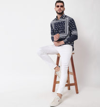 Load image into Gallery viewer, Navy Bandana