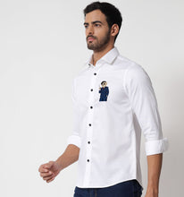 Load image into Gallery viewer, Dapper Teddy Embroidery Shirt