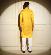 Load image into Gallery viewer, Mustard Pathani Kurta