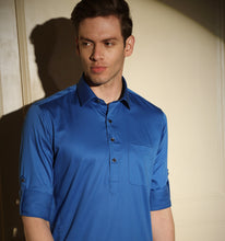 Load image into Gallery viewer, Sapphire Short Kurta