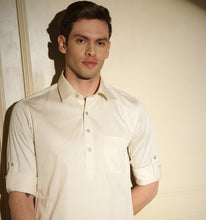 Load image into Gallery viewer, Butter Short kurta