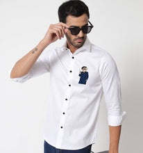 Load image into Gallery viewer, Dapper Teddy Embroidery Shirt