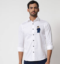 Load image into Gallery viewer, Dapper Teddy Embroidery Shirt