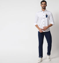 Load image into Gallery viewer, Dapper Teddy Embroidery Shirt