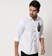 Load image into Gallery viewer, Stylish Dobermann Embroidery Shirt
