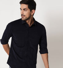 Load image into Gallery viewer, Navy Corduroy Shirt