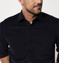 Load image into Gallery viewer, Navy Corduroy Shirt