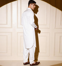 Load image into Gallery viewer, White Pathani Kurta