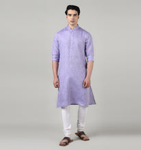 Load image into Gallery viewer, Lilac Linen Kurta