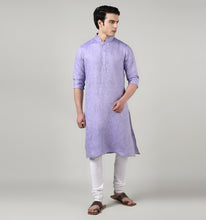 Load image into Gallery viewer, Lilac Linen Kurta