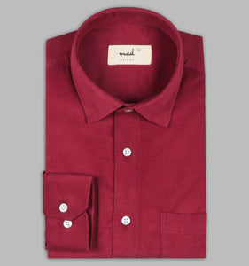 Red Corduroy Shirt