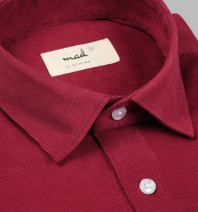 Red Corduroy Shirt