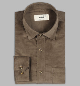 Brown Corduroy Shirt