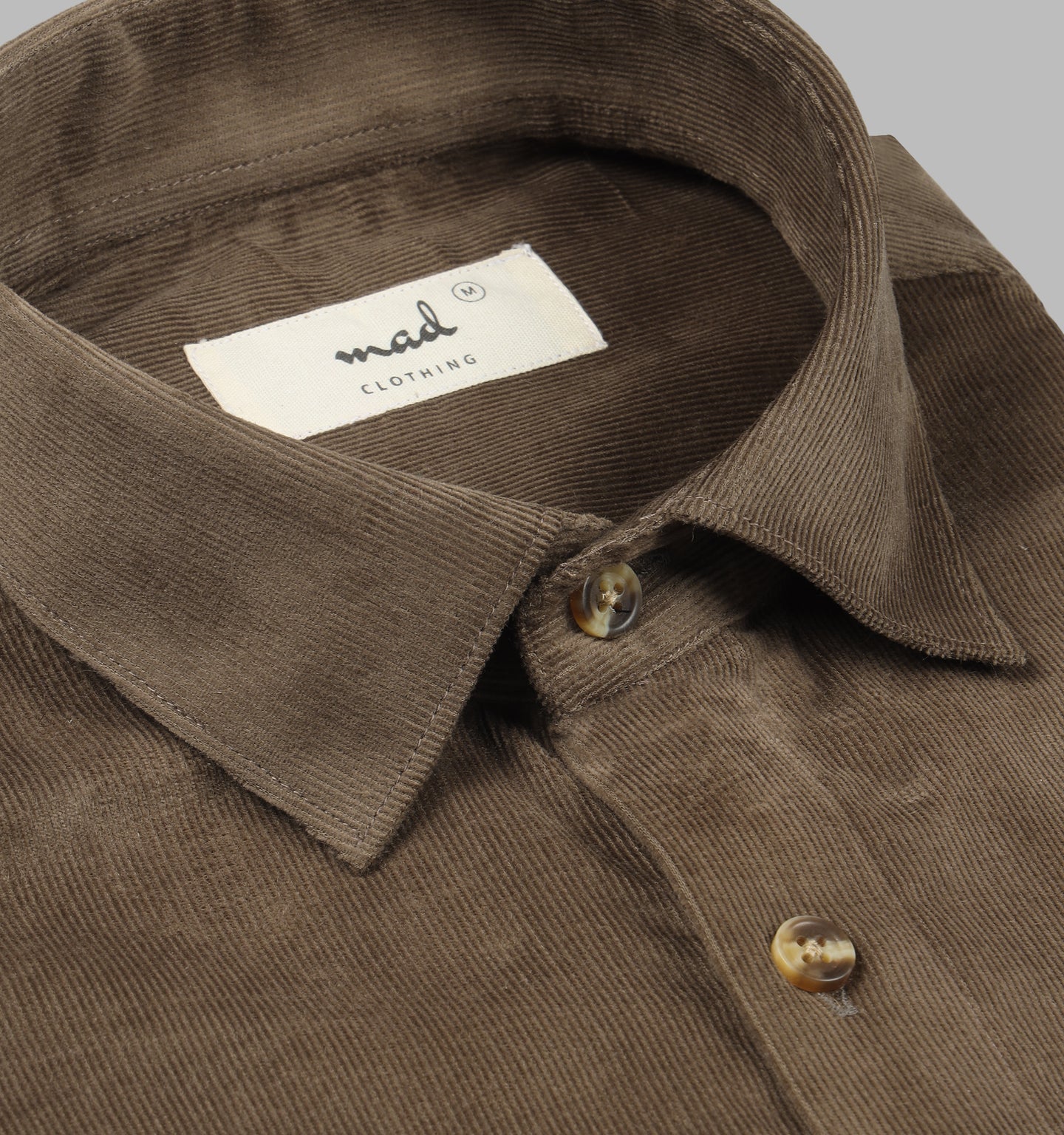 Brown Corduroy Shirt