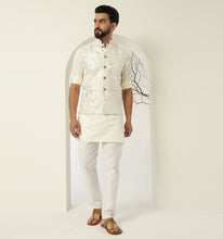 Load image into Gallery viewer, Samrat Kurta Jacket Set with Pyjama (Set of 3)
