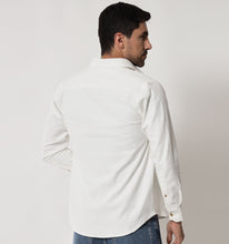 Load image into Gallery viewer, Milky White Corduroy Shirt
